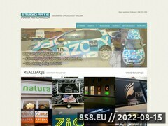 Miniaturka studioarte.com.pl (Banery reklamowe, kasetony led i wizytówki)