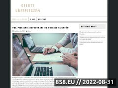 Zrzut strony Strona o biznesie w Gdyni