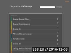 Zrzut strony Super-Dental - ortodoncja