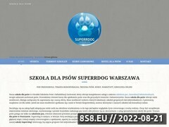 Miniaturka strony Szkolenie psów Warszawa, psie przedszkole