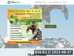 Miniaturka strony Skup aluminium Warszawa