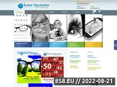 Miniaturka www.swiat-okularow.com.pl (Optyk Świat Okularów)