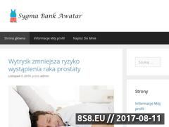 Miniaturka domeny www.sygma-bank-awatar.pl