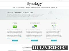 Miniaturka www.synology.com.pl (Dyski sieciowe i serwery plików Synology)