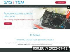 Zrzut strony System Plus - usługi energetyczne