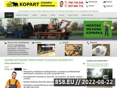 Miniaturka strony Najlepsze szamba i zbiorniki betonowe - producent oglnopolski