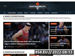 Miniaturka szatnianba.pl (Informacje z parkietów NBA)