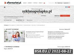 Miniaturka domeny www.szklanapulapka.pl