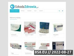 Miniaturka domeny www.szkodazdrowia.pl