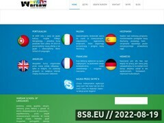 Miniaturka szkolajezykowawsl.pl (Kursy językowe grupowe, indywidualne i dla firm)