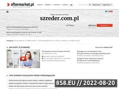 Miniaturka domeny szreder.com.pl