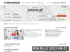 Miniaturka domeny www.sztucer.pl