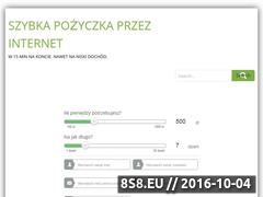 Miniaturka domeny szybkapozyczkaprzezinternet247.pl