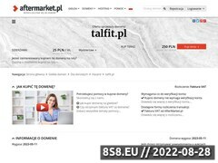 Miniaturka domeny www.talfit.pl