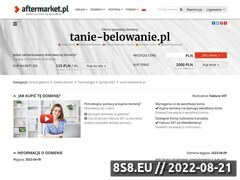 Miniaturka domeny tanie-belowanie.pl