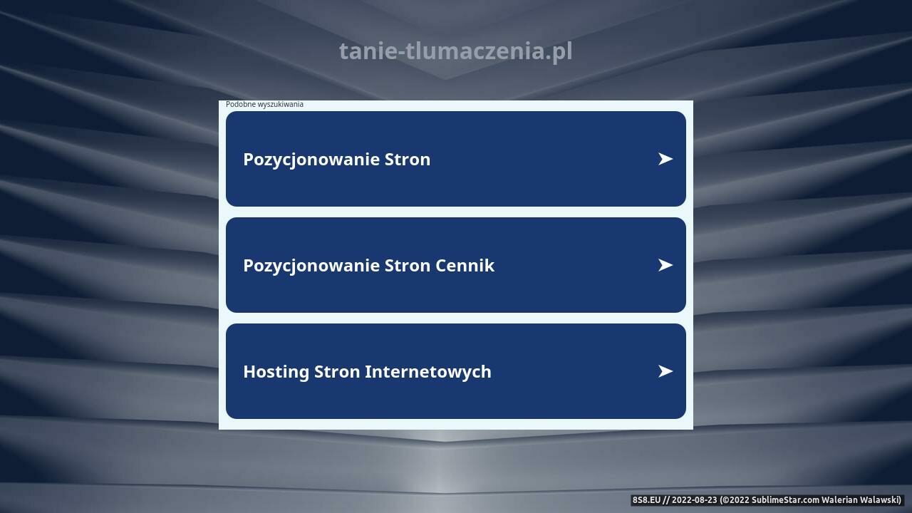 Tłumacz angielskiego (strona www.tanie-tlumaczenia.pl - Tanie-tlumaczenia.pl)