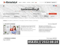 Miniaturka domeny www.taniemedia.pl