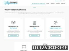 Zrzut strony Przeprowadzki mieszkań i przeprowadzki firm Warszawa