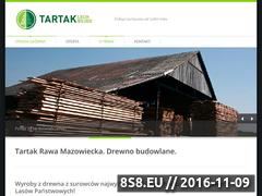 Miniaturka www.tartaksadykierz.pl (Tartak Rawa Mazowiecka - Lech Bojdo)