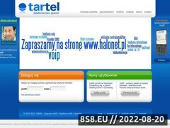 Miniaturka www.tartel.pl (Telefonia VoIP)