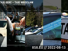 Zrzut strony Taxi Wrocław