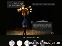 Miniaturka www.teatrmantra.pl (Teatr Tańca z Ogniem "Mantra")