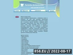 Miniaturka www.technikdentystyczny.pl (Pracownia ortodontyczna)