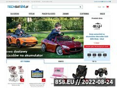 Miniaturka techsat24.pl (Sklep: konsole, nawigacje, laptopy i tablety)