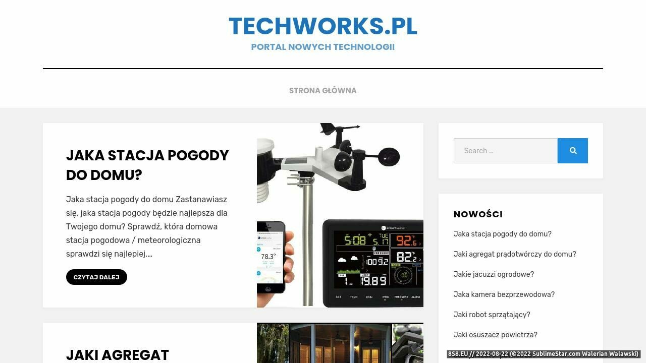 Portal Technologiczny (strona techworks.pl - Techworks.pl)
