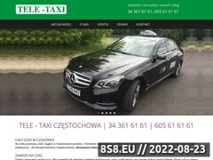 Miniaturka domeny www.tele-taxi.czest.pl