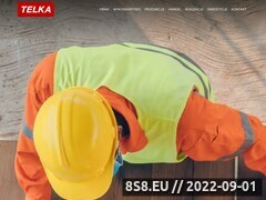 Miniaturka www.telka.com.pl (Instalacje sanitarne i lakierowanie proszkowe)