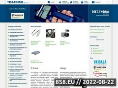 Miniaturka domeny www.test-therm.pl