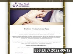 Miniaturka strony Salon Masażu Tajskiego w Poznaniu - Thai Smile