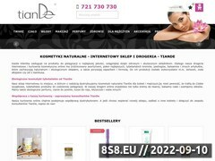 Miniaturka strony Kosmetyki naturalne firmy Tiande