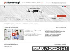 Miniaturka strony Mecze na żywo - tivisport.pl