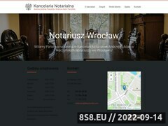 Miniaturka strony Kancelaria notarialna Wrocław
