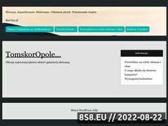 Miniaturka domeny tomskor.opole.pl