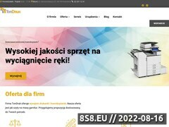 Miniaturka domeny tondruk.pl