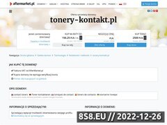 Miniaturka domeny www.tonery-kontakt.pl