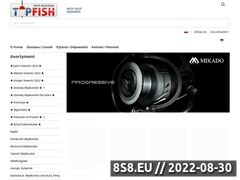 Miniaturka www.topfish.pl (Internetowy sklep wędkarski)