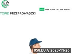 Miniaturka topid.pl (Usługi przeprowadzki na terenie Warszawy i okolic)