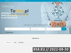 Miniaturka tosale.pl (Darmowe ogłoszenia - portal ogłoszeniowy)