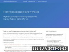 Miniaturka strony Firmy ubezpieczeniowe w Polsce