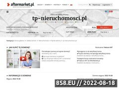 Miniaturka domeny www.tp-nieruchomosci.pl