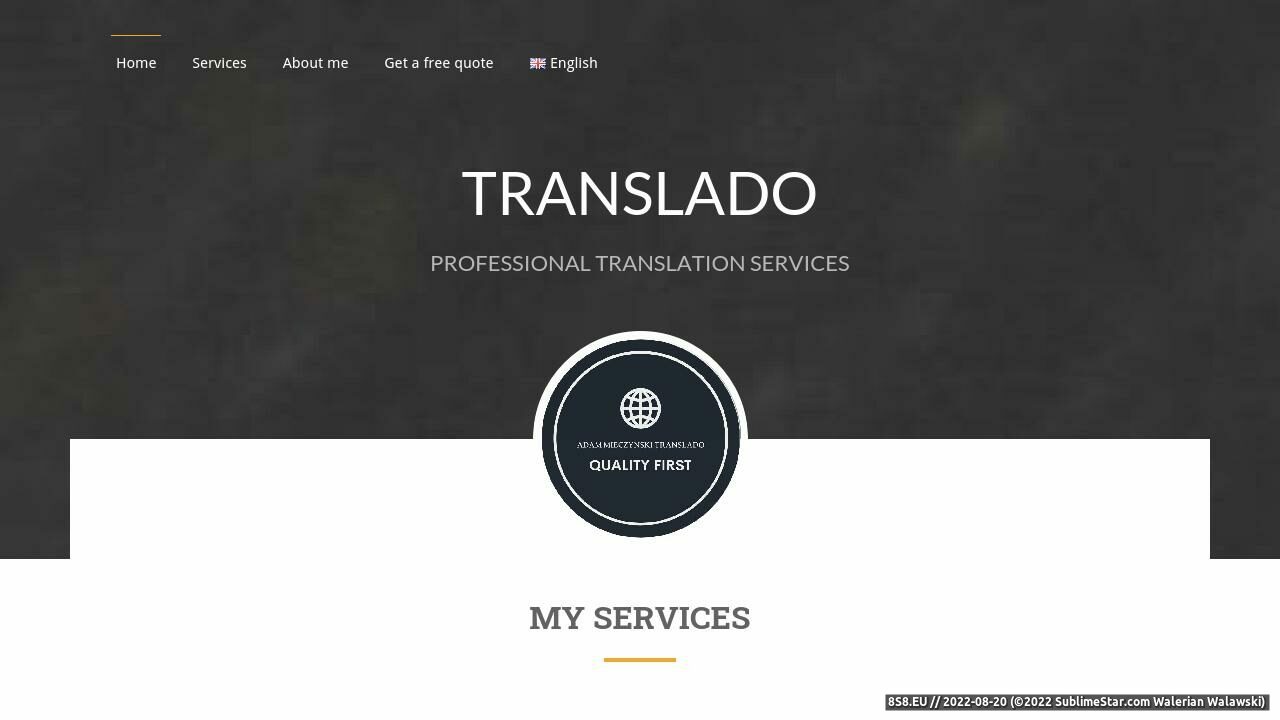 Profesjonalne tłumaczenia - www.translado.pl (strona translado.pl - Translado.pl)