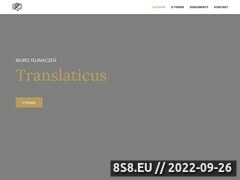 Zrzut strony Biuro tłumaczeń Poznań