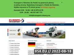 Miniaturka domeny www.transport-niemcy.eu