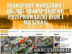 Zrzut strony Transport Warszawa