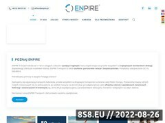Miniaturka transport.enpire.pl (Transport drogowy ponadgabarytowy, niskopodwoziowy)