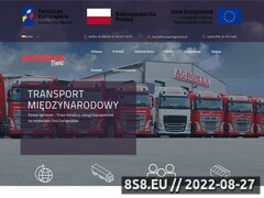 Miniaturka transportagromex.pl (Spedycja i transport Łódź - Agromex)